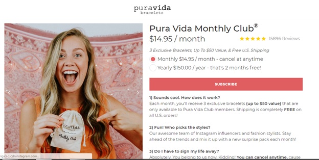 Puravida Monthly Club